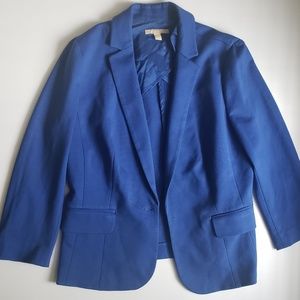 Azure Blue Banana Republic Blazer